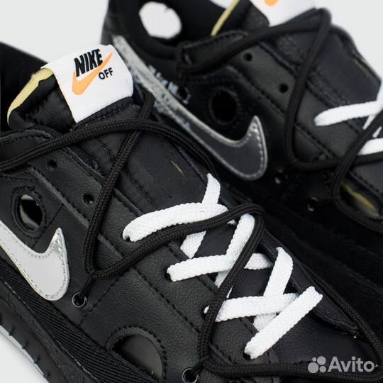 Кроссовки Nike Blazer Low x Off-White Wmns Black S