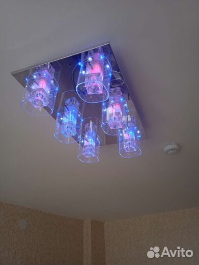 Люстра потолочная бу