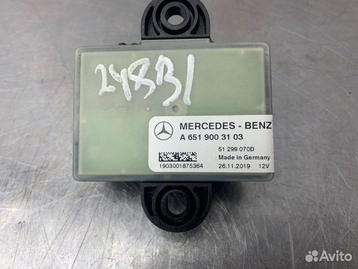Реле свечей накала Mercedes V-Class W447 OM651 2.2