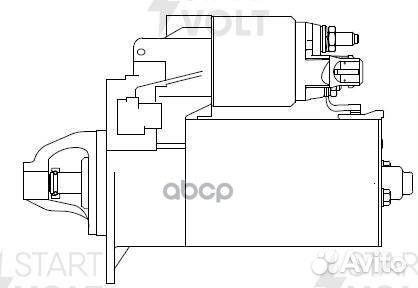 Стартер для А/М BMW 1 F20 (11) /3 F30 (12) 1.6