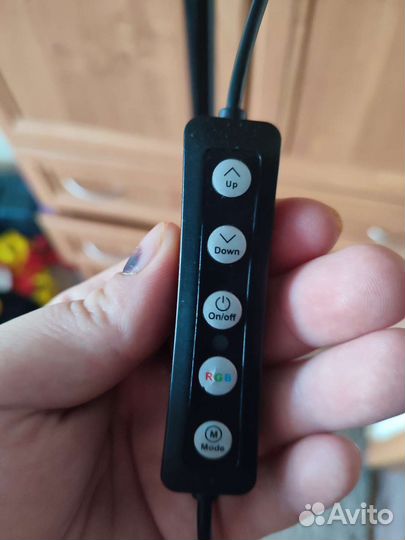 Кольцевая лампа со штативом