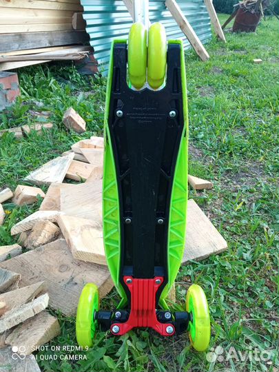 Самокат детский трехколесный бу
