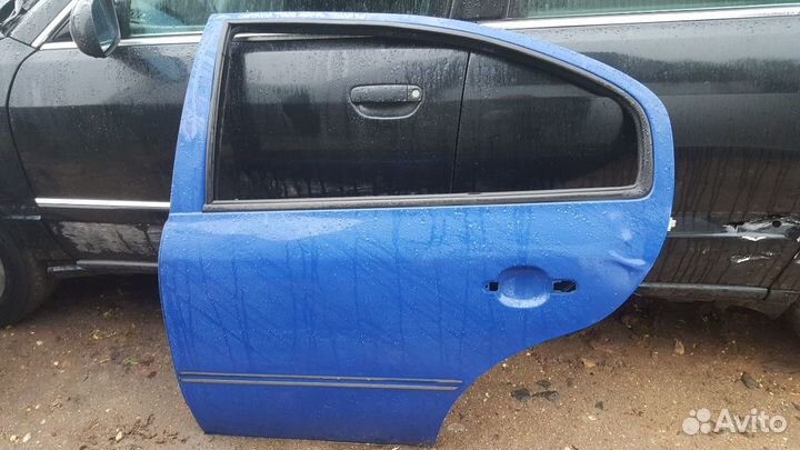 Дверь задняя левая skoda octavia tour октавия тур