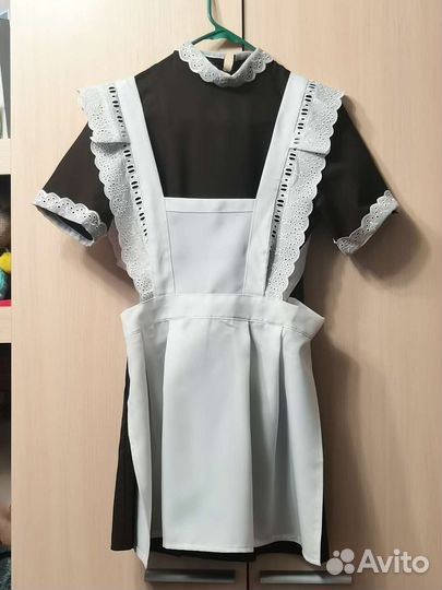 Школьный фартук и платье