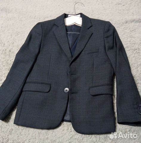 Пиджак школьный для мальчика 134 объявление продам