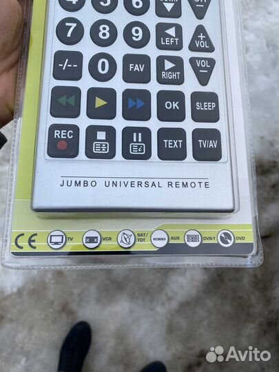 Универсальный пульт jumbo