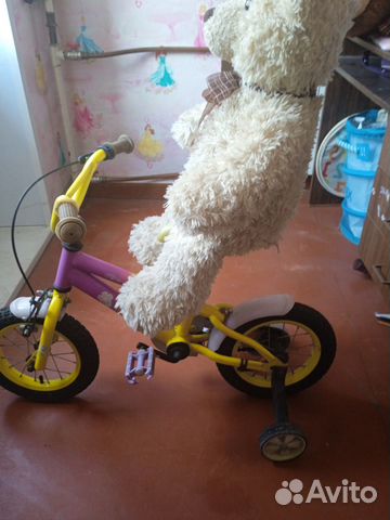 Детский велосипед 2- 4х колесный