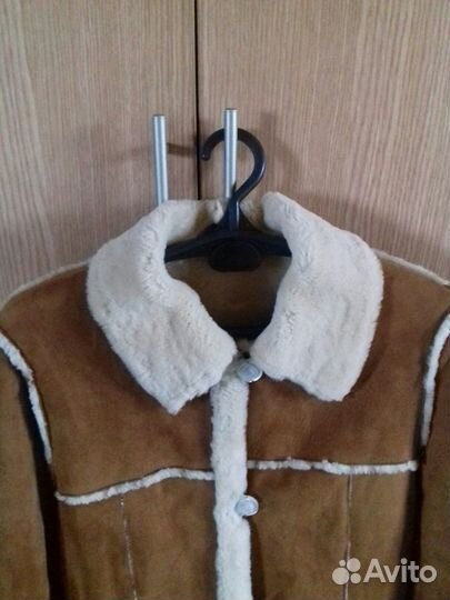 Дубленка размер 42- 44