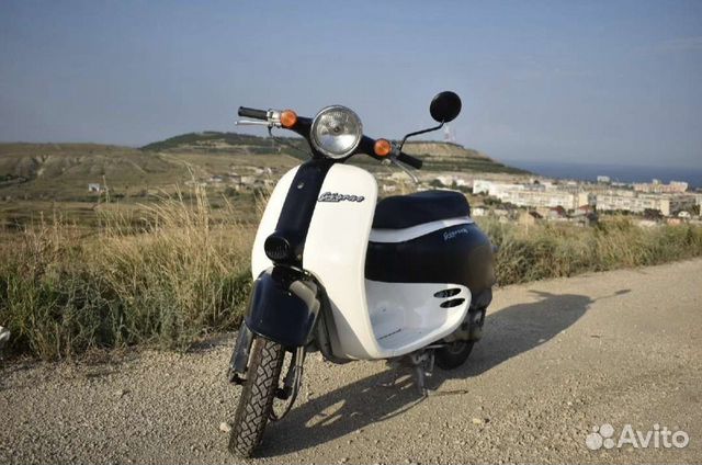 Стильный ретро-скутер Honda Giorno AF24
