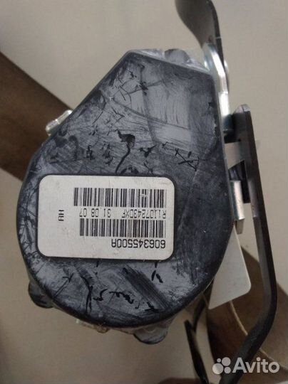 Ремень безопасности прав. зад. BMW X5