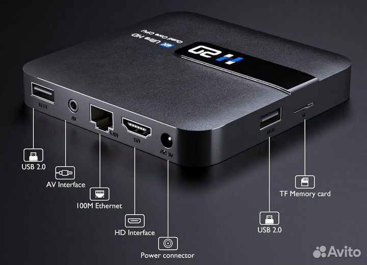 Android TV Box H20 (RK3229) (2/16) Новый