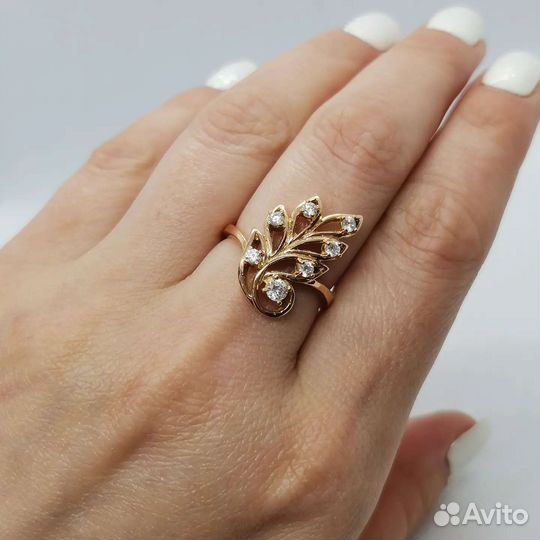 Золотое кольцо, 585 проба