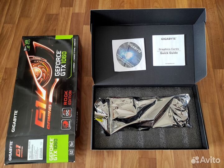 Видеокарта GTX 1060 6 Gb