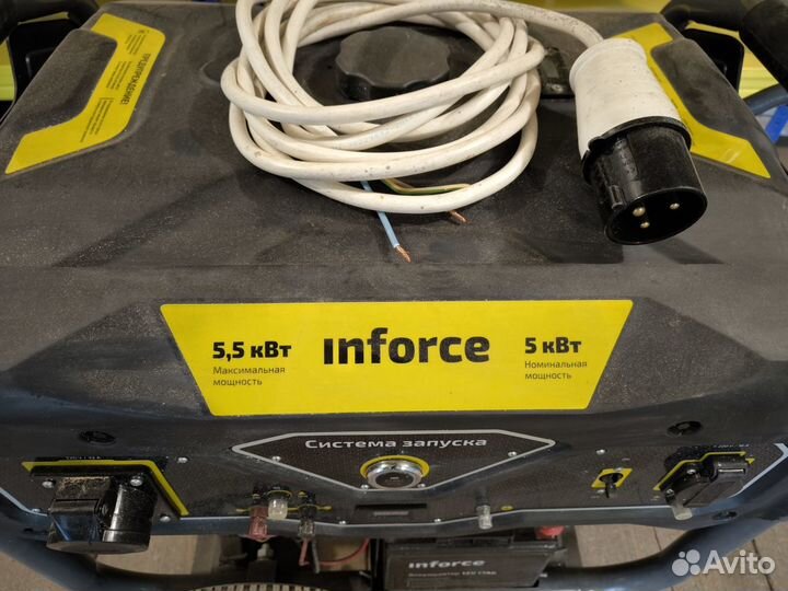 Генератор бензиновый Inforce 5,5кВт