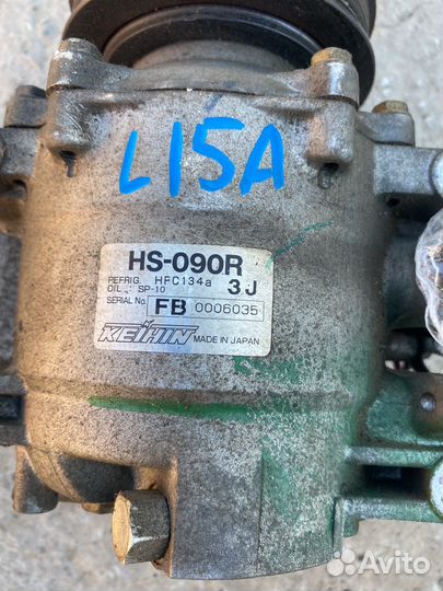Компрессор кондиционера honda l15a