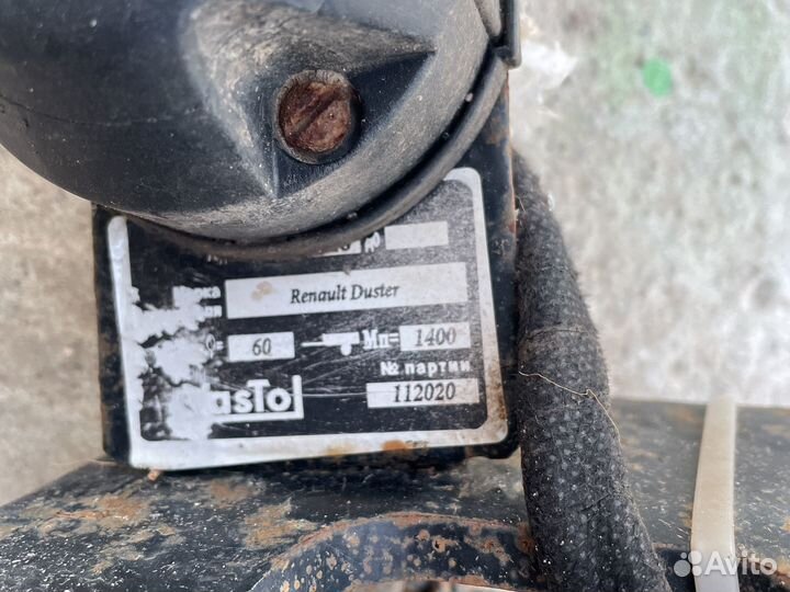Фаркоп на renault duster 2