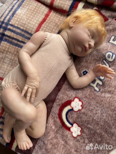 Кукла реборн ручной работы Лаура