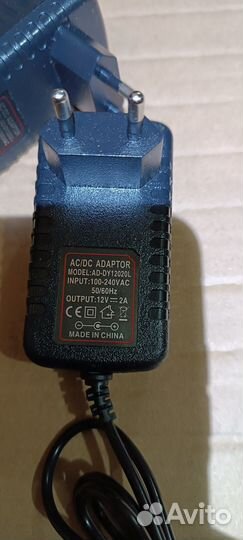 Новый блок питания 12v 2A