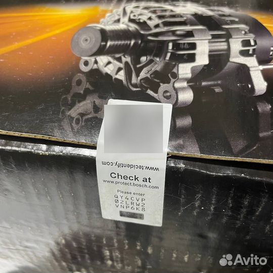 Bosch Генератор MX Daf