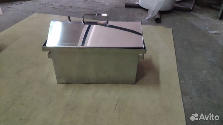 Коптильня домиком с гидрозатвором