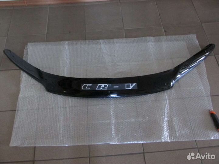 Ветровики, Дефлектор капота honda CR-V с 2017 г.в