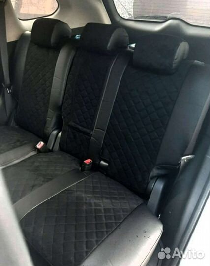 Чехлы из экокожи с алькантарой на многие авто