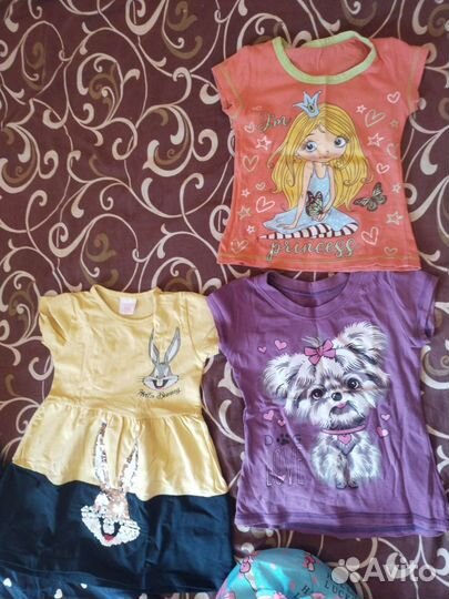 Вещи пакетом для девочки