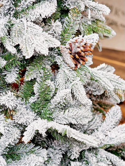 Ель искуственная заснеженная 180, 210, 240, 270 см