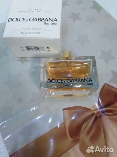 Dolce and gabbane The one tester