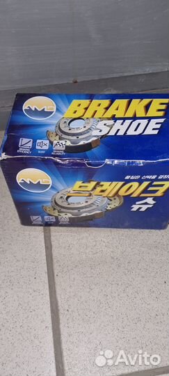 Задние тормозные колодки nexia, lanos