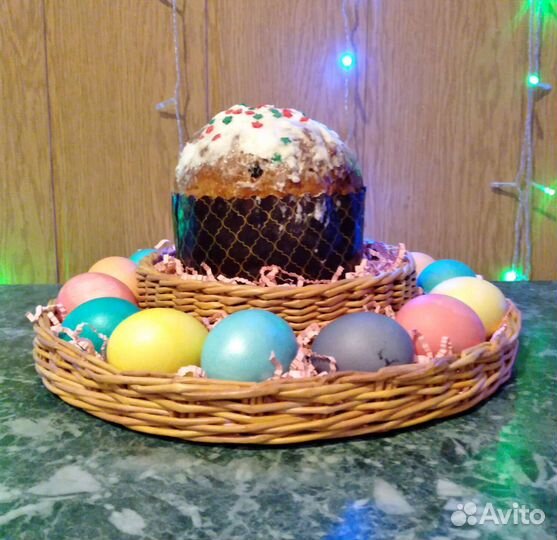 Блюдо пасхальное из эколозы