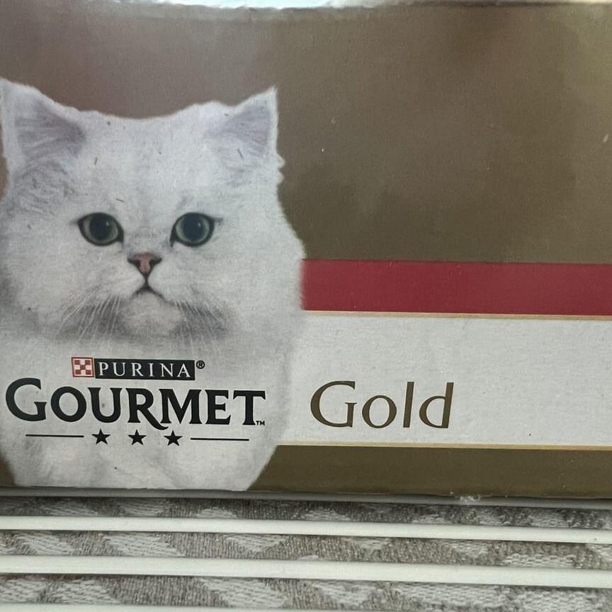 Gourmet корм для кошек паштет с говядиной