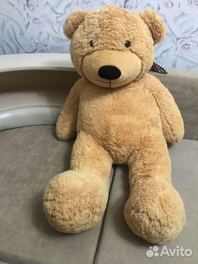 Медведь Мишка мягкий коричневый