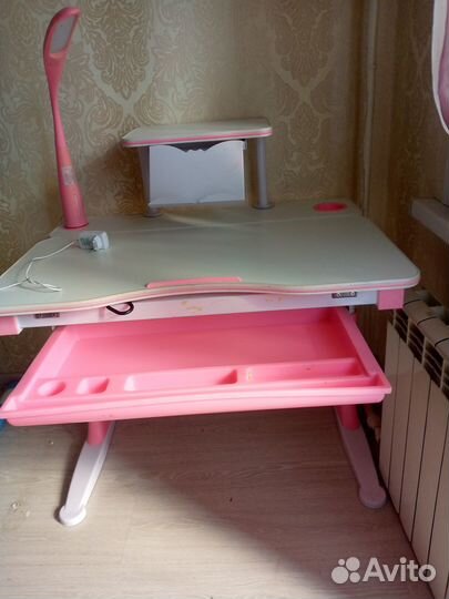 Растущая парта и стул бу