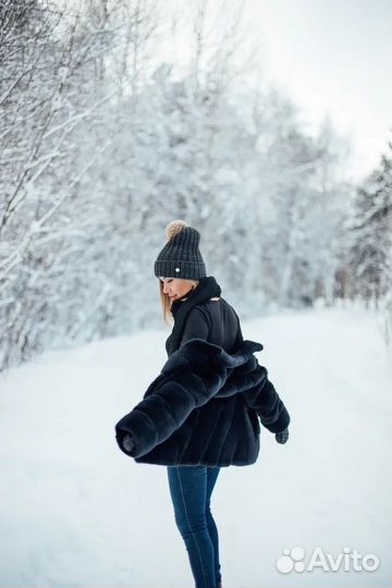 Шуба норковая автоледи