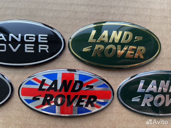 Эмблема Land Rover на решетку / багажник