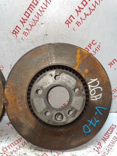 Диск тормозной передний Volvo V70 универсал