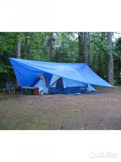 Тент универсальный Tech-Top 3х5м 100г/м² синий