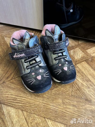 Ботинки для девочки 22 весна-лето