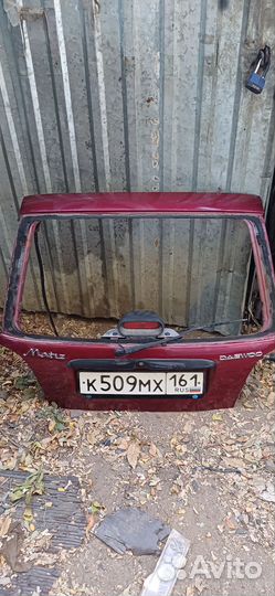 Daewoo Matiz крышка багажника
