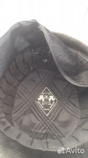 Шапка натуральный мех, новая