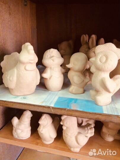 Изделия из керамики для раскрашивания