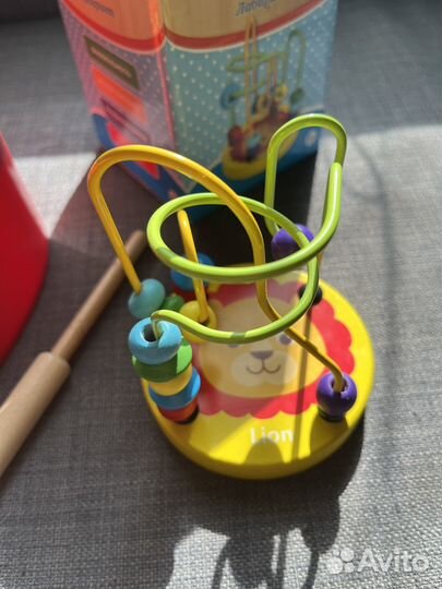 Деревянные игрушки монтессори