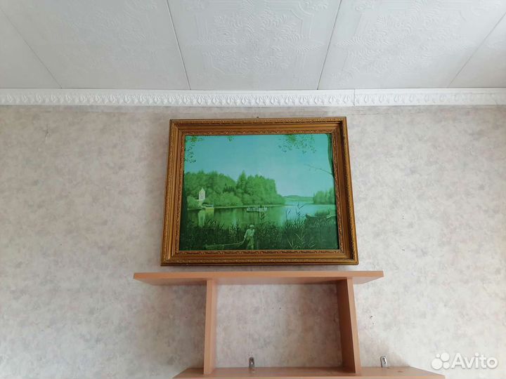 Картина репродукция на ткани 