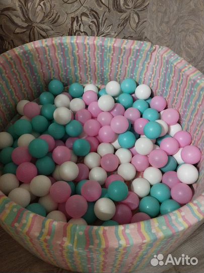 Сухой бассейн с шариками бу