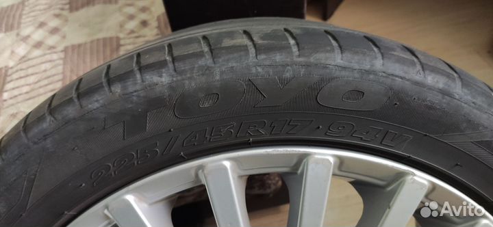 Колёса 225 45 R17 летние
