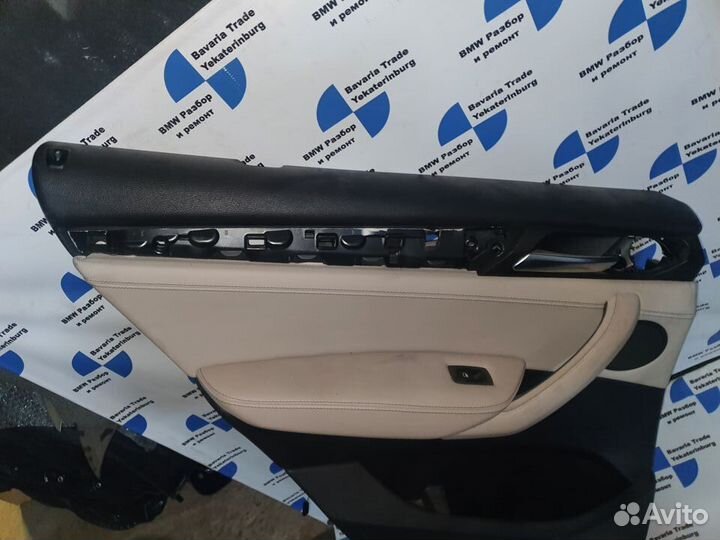Обшивка двери задняя левая bmw x3 f25