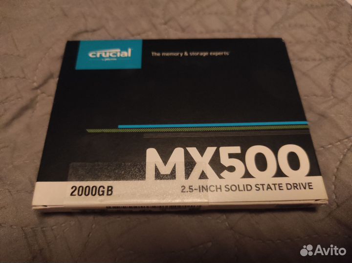 Ssd диск Crucial MX500 2tb