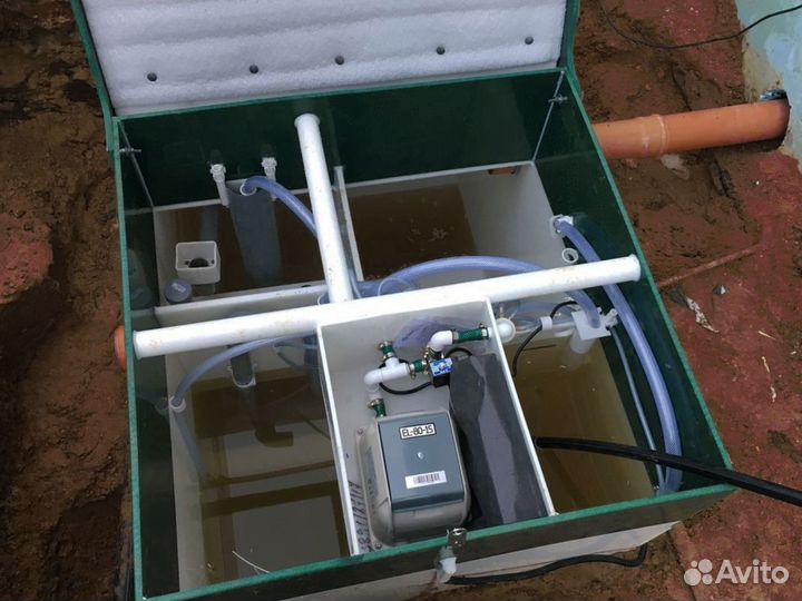 Септик эко Альта 4 для выгребных ям