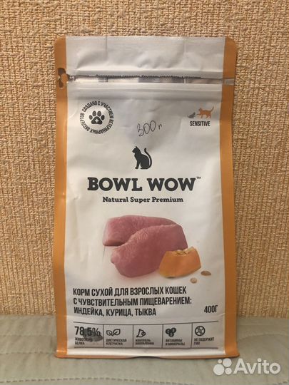 Корм для кошек Bowl wow